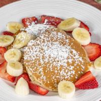 Buttermilk Pancakes · Add Strawberry, Banana, or Chocolate Chips