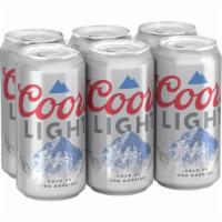 Coors Light Can (12 oz x 6 ct) · Coors Light is a natural light lager beer that delivers Rocky Mountain cold refreshment with...