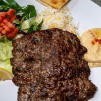 Chapli Kabab · Ground beef.