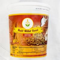 Multi Millet Dosa Batter · Little Millet, Kodo Millet, Barnyard Millet, Foxtail Millet, Urad Dal, Salt and Water
