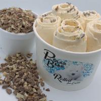 #11 - Mint Chocolate Chip · Ice Cream: Vanilla Base, Andes Chocolate Mints

Toppings: Whip Cream, Chocolate Syrup, Minia...