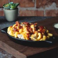 CBR Mac & Cheese · Elbow macaroni with our classic cheese blend, chicken, bacon, and ranch.