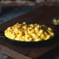 Spicy Mac and Cheese · Elbow macaroni with our classic cheese blend and a secret cajun blend.