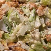 Chicken Caesar Salad · Chicken, lettuce, croutons and fresh parmesan cheese.