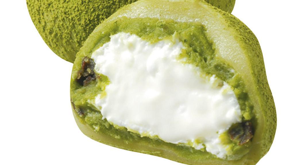 Mochi Cream Uji Kintoki (Green Tea) (1 pc) · A strong aroma of green tea and a rich flavor.
*Perishable product, shipped with gel ice;  please keep refrigerated & consume within 24 hours.