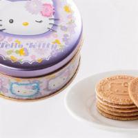 KOBE FUGETSUDO Hello Kitty Mini Gaufres (Purple) · 6 Mini Gaufres wafers:  2 vanilla, 2 strawberry, and 2 chocolate, packaged in a purple Hello...