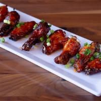 Sweet Chili Lime Wings · Mary's natural chicken wings tossed in sweet chili lime sauce.