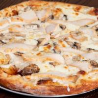 House Special · White sauce, chicken breast, white mushrooms and chopped garlic.