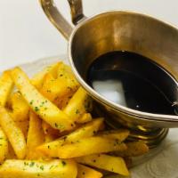Beef Fat Fries · red wine-porcini jus