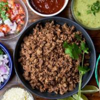 12 Tacos · 12 tacos, steak or chicken. Comes with rice, beans, onion cilantro, and salsa. Grilled corn,...