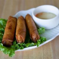 Deep Fried Egg Roll · Meat and shrimp.
