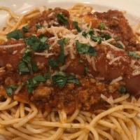 Spaghetti Marinara · In our housemade tomato-herb sauce.