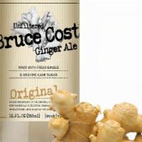 Bruce Cost Ginger Ale · Bruce Cost's true original, made with only fresh ginger (no extracts or oils) and pure cane ...