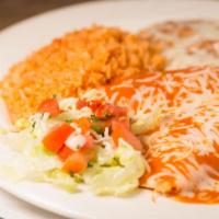 Two Enchiladas Combo · 