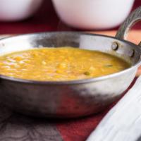 Dal Curry · Yellow lentil curry.