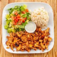 23. Chicken Gyros Pl · Slow-cooked, thin sliced, marinated chicken.