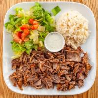 22. Lamb Beef Gyros Pl · Slow-cooked, thin sliced, marinated lamb and beef.