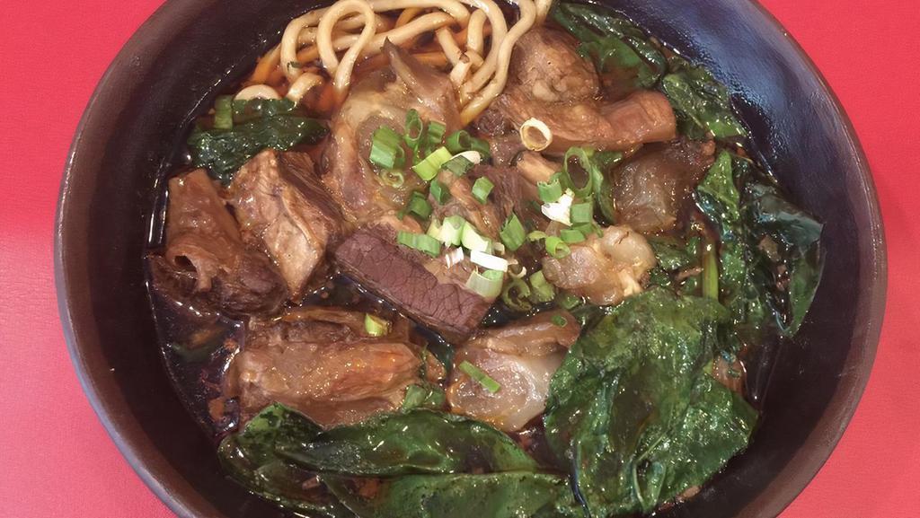 7. Szechuan Beef Tendon Noodle Soup · Spicy.