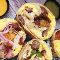 Build Your Own Breakfast Burrito · Build your burrito just how you like it.