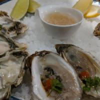 Fresh Oysters - half dozen  · champagne mignonette, lemon