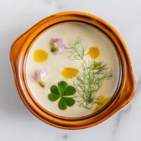 Cauliflower Soup or Soup of the Day · Vegetarian, 8 oz./16 oz.