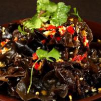 A2. Marinated Black Fungus · Mild spicy.