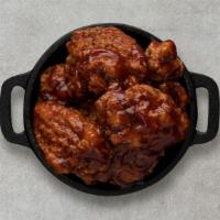 Honey Bbq Boneless Wings · Served with celery or carrots, and blue cheese or ranch.