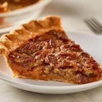 😋 Pecan Pie  · A rich karo filling pie topped with roasted Pecans