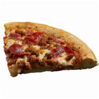 5-Meat Pizza Slice · 