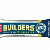 Clif Builders Chocolate Chip Cookie Dough With Caffeine · 