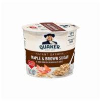 Quaker Maple & Brown Sugar Instant Oatmeal 1.69Oz · 