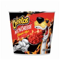 Cheetos Flamin Hot Mac N Cheese Cup · 