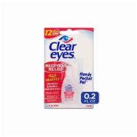 Clear Eyes Redness Relief Handy Pocket Pal Eye Drops (0.2 oz) · 