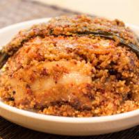 C11原味粉蒸肉Steamed Pork with Rice Flour · Mild spicy.
