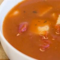 Tomato Basil Soup (L) · 
