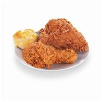 Chicken Meal (2 Pcs.) · Served with one biscuit.