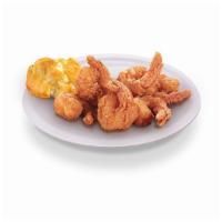 Krispy  Shrimp Meal · Our shrimp is golden fried and comes in five, ten and sixteen piece combo options!.