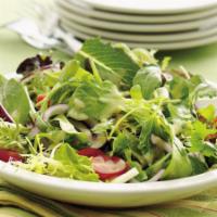 1. Mixed Green Salad · 