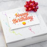 Birthday Gift - 12 Pack with Card · 1 dozen assorted cookies, 1 customized card 1 customized gift box. Leave your message in the...