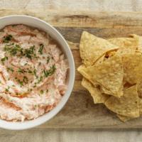 Carrot Dip · It comes with corn chips. Gluten free.
