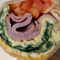 Meat Burrito (Wrap) · Scrambled Egg with Choose your meat Cheddar Cheese  (Choose one meat only