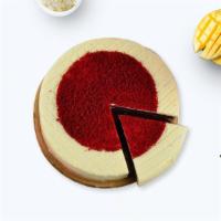 Rising Red Velvet Cake · A delicious slice of red velvet cake.