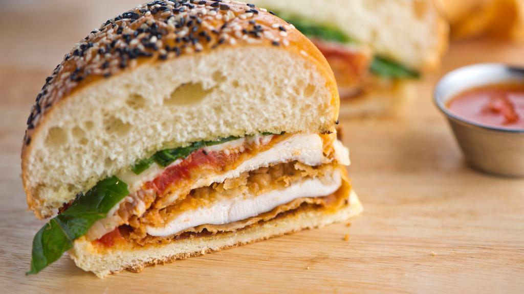 The Jalapeño Chicken Parmigiana Sandwich · Classic 7