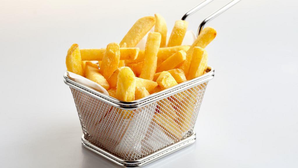 Basket of Fries · Golden potatoes deep-fried to perfection.