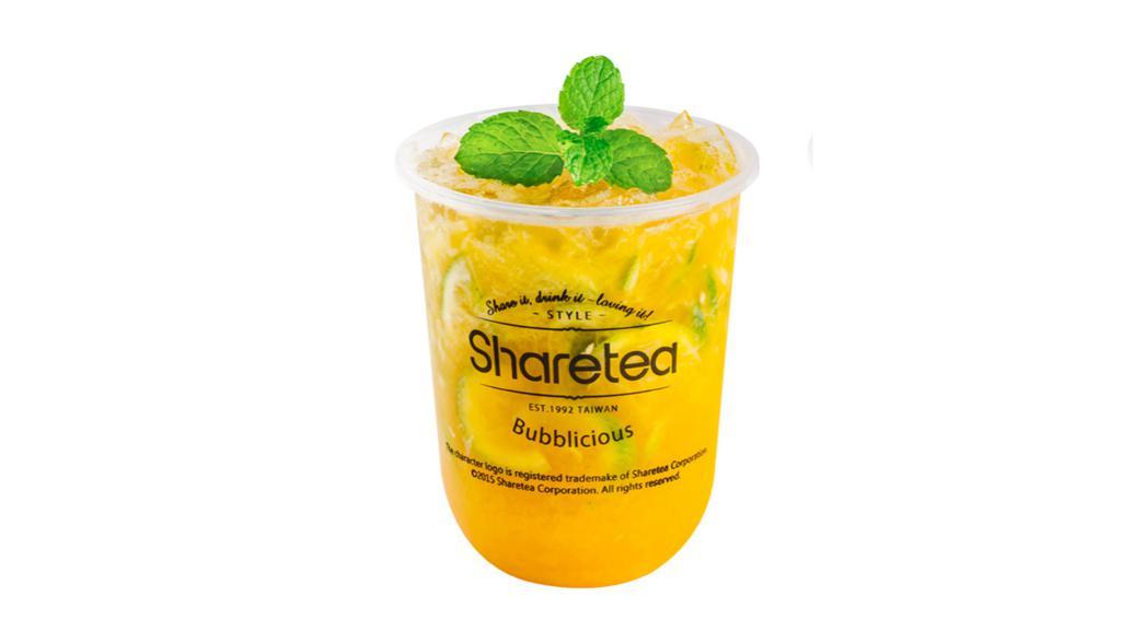 Mango Mojito · Sweet tasting mango puree, with a min leaves. A cool flavor added with a fresh lime slice making this a drink of sweet and sour goodness.
Recommended.