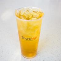 Honey Green Tea · A refreshing drink with a strong natural tea flavor added with the sweetness of honey.