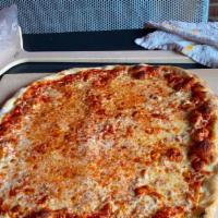 Medium (16'' diameter) · Authentic NY-style, thin crust. You can order it plain for a taste of old-school NY or with ...