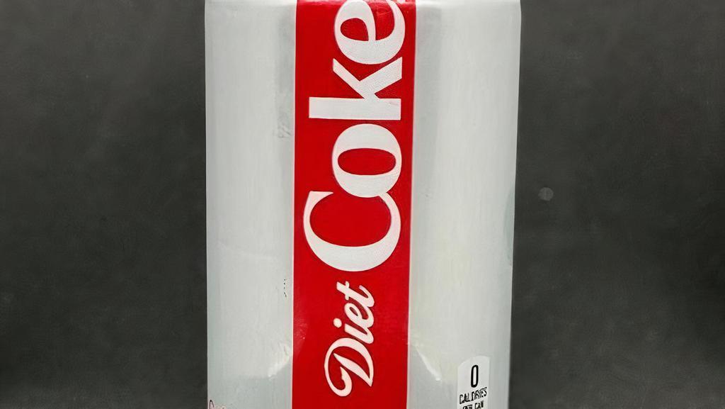Diet Coke · 12 oz can.