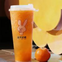 Tangerine Tea Slush w.Tea Jelly（大橘大利） · 