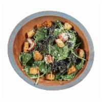 kale caesar salad · large salad